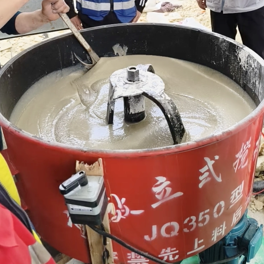 洪江汽轮机余热压缩机导热油设备底座耐高温环氧树脂灌浆料